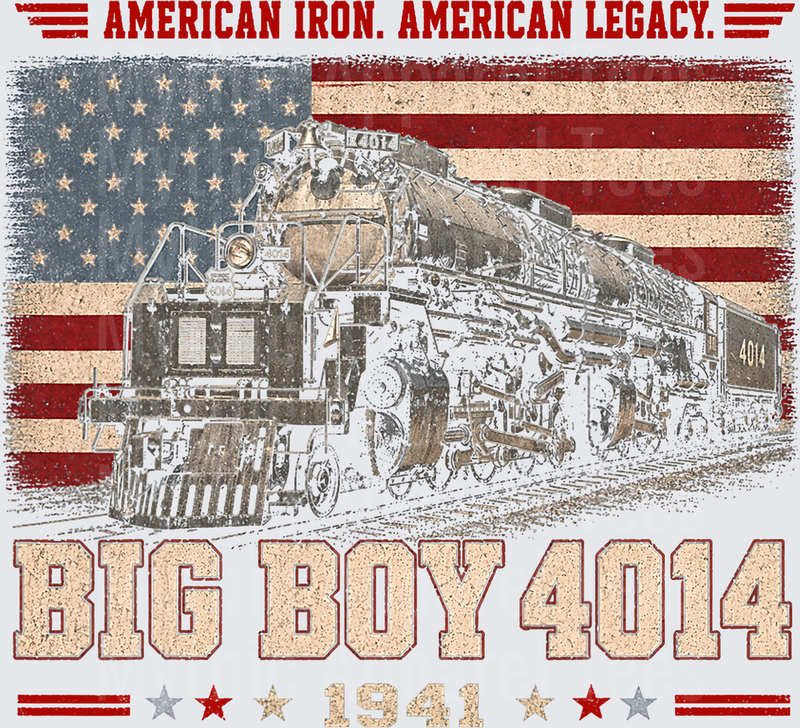 Trains Big Boy 4014 Steam Locomotive American Iron Legacy 1941