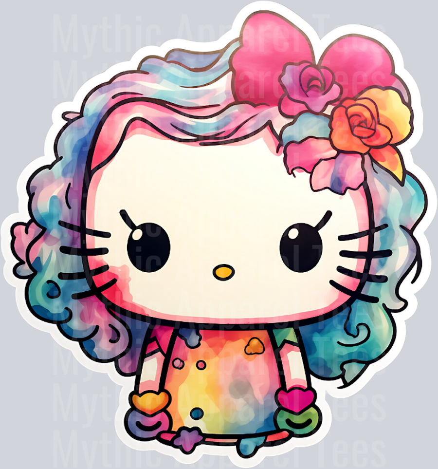 Cosmic Style HK Hello Kitty Flowers