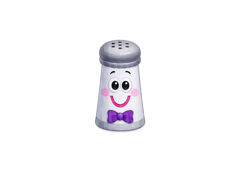 Blues Clues Shaker Character Cute Cartoon Salt Shaker Face