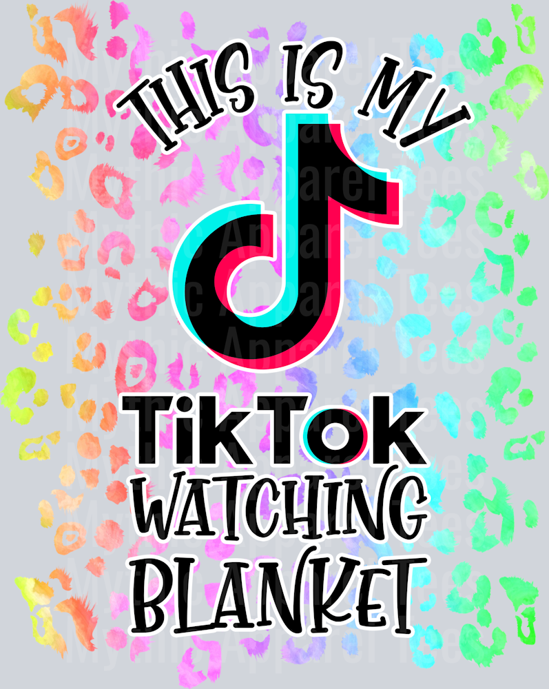 TIk Tok Watching Blanket