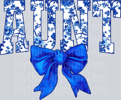 Blue Toile Aunt