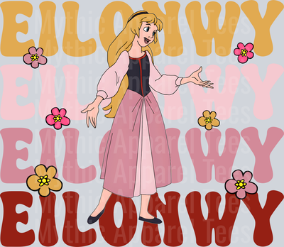 Eilonwy The Black Caldron DTF Disney Transfers
