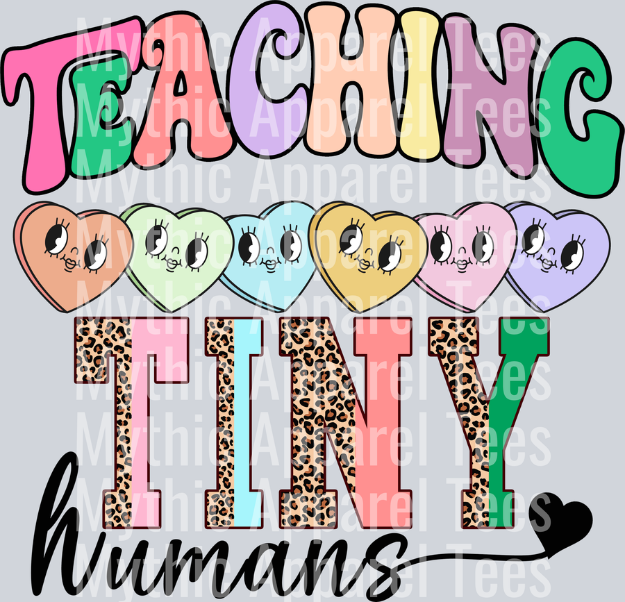 TEACHING TINY HUMANS DTF Teacher Transfers