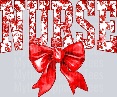 Red Toile Nurse