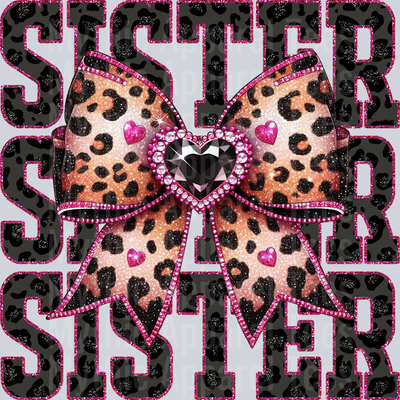 Leopard Bow Sister