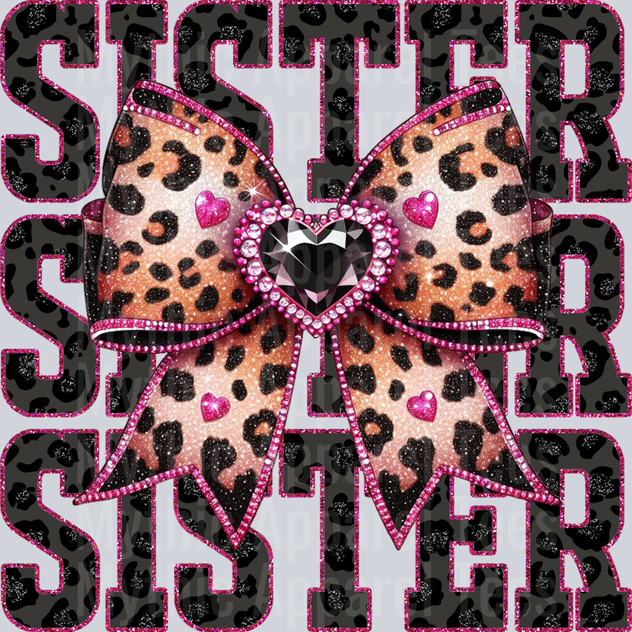 Leopard Bow Sister