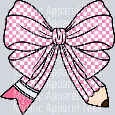 COQUETTE bow 2 DTF Teacher Transfers