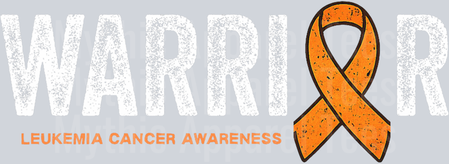 Warrior Vintage Leukemia Awareness T-Shirt