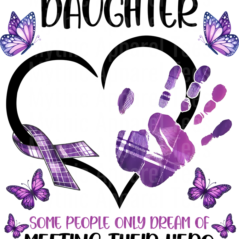 Alzheimer's Awareness DTF Transfer