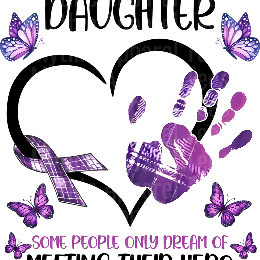 Alzheimer's Awareness DTF Transfer