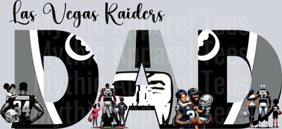 Las Vegas Raiders DAD DTF NFL Transfers