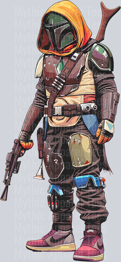 Boba Fett With blaster DTF Star Wars Transfers