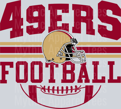 49ERS NFL Classic Design DTF NFL Transfers