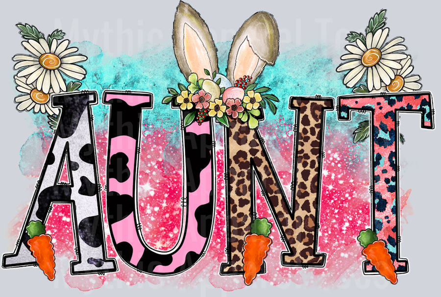Easter Aunt Bunny Ears