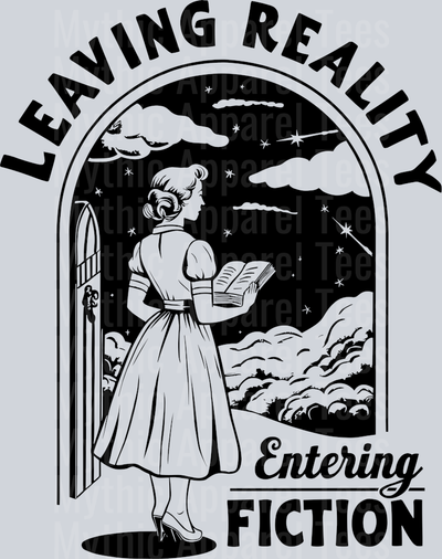 Leaving Reality Entering Fiction 4 DTF Book Transfers