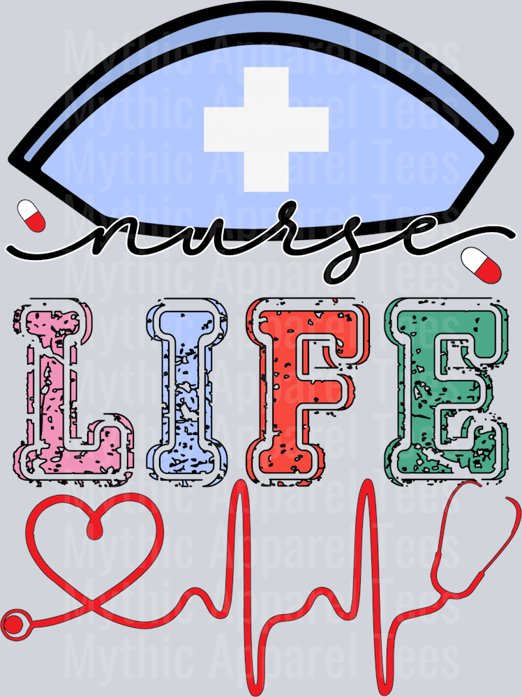 Nurse Life heartbeat  DTF Nurse Transfers
