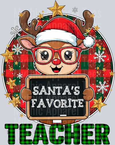 santas favorite green