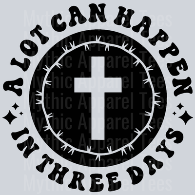 A Lot Can Happen In Three Days Pocket Design