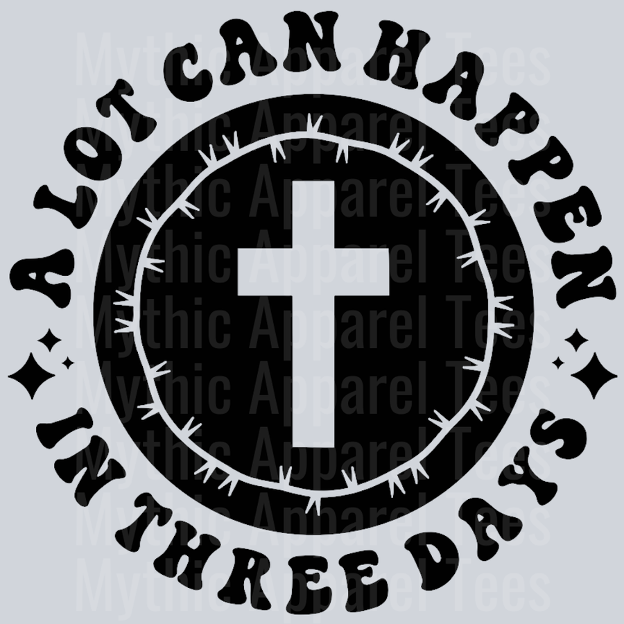 A Lot Can Happen In Three Days Pocket Design