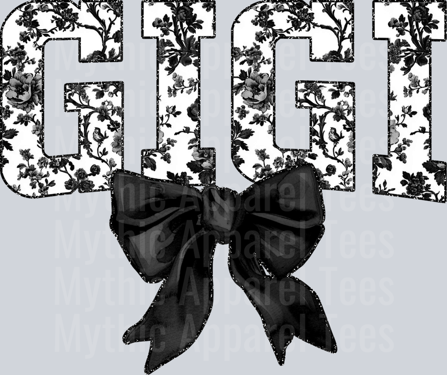 Black Toile Gigi