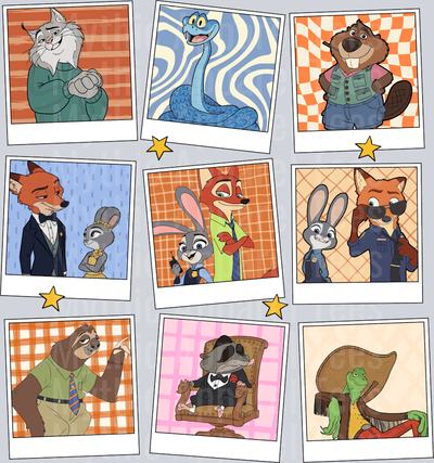 OR 01122025 NHUY Zootopia Disney polaroid style