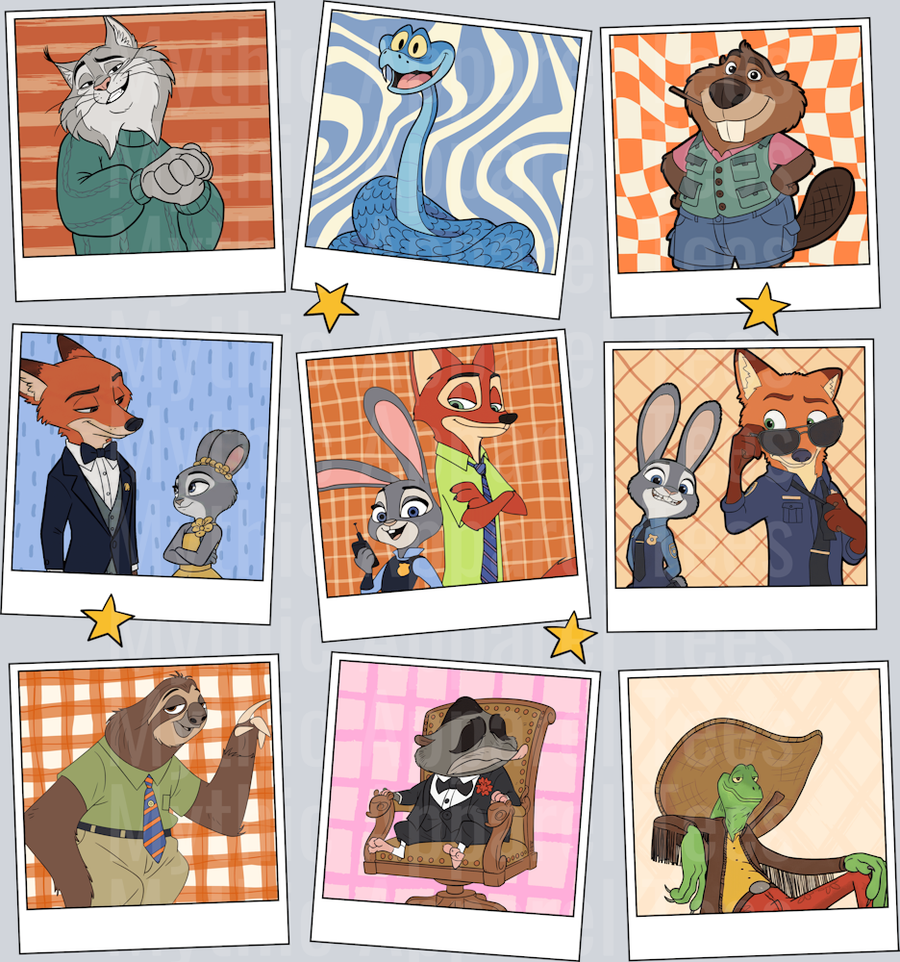 OR 01122025 NHUY Zootopia Disney polaroid style