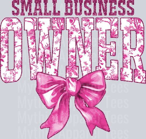 Light Pink Small Business Owner