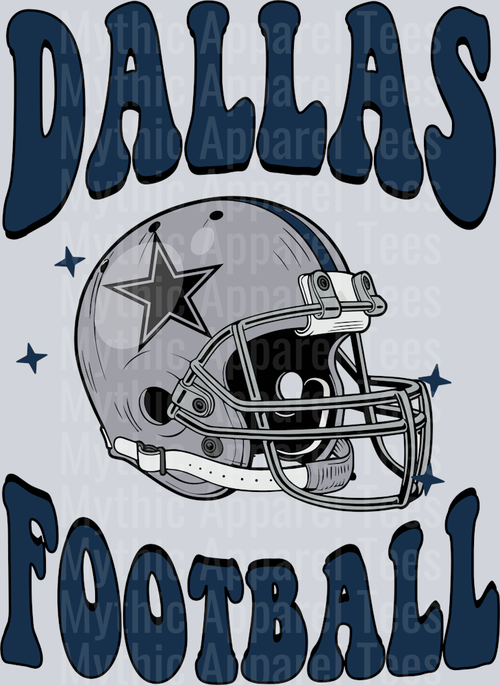 AZ1321 NFL FOOTBALL Dallas Cowboys football custom
