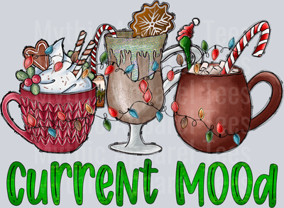 Current Mood Hot Coco DTF Winter Transfers