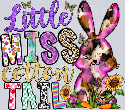 Little Miss Cotton Tail Western Easter