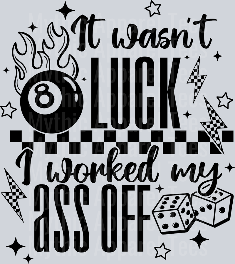 It_Wasn_t_Luck_Black