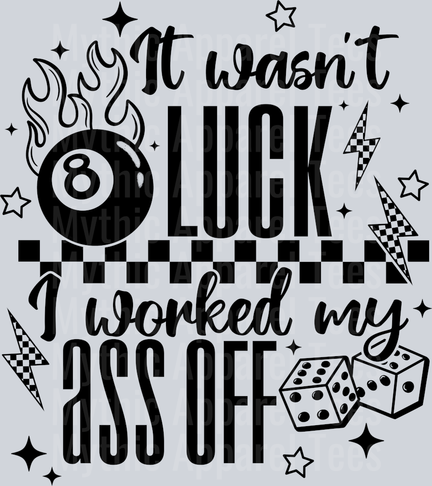 It_Wasn_t_Luck_Black