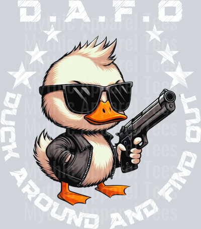 Duck around and find out DTF Duck Transfers