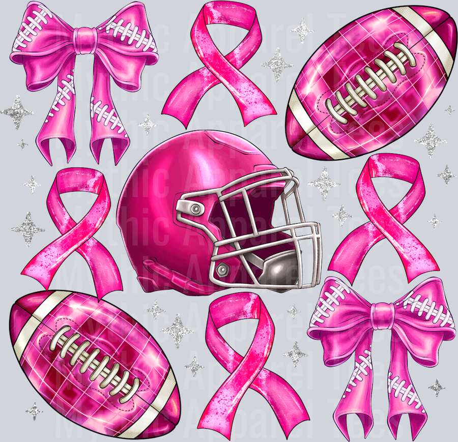 Breast Cancer Coquette Breast Cancer Awareness Football Season