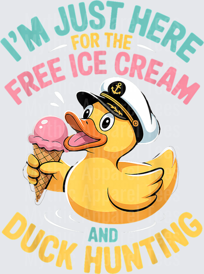 Jeep Ducks Captain Rubber Duck Ice Cream Free Ice Cream and Duck Hunting