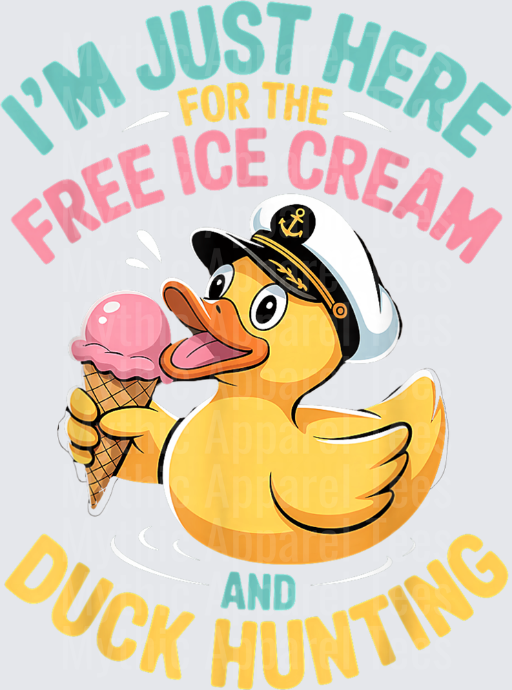 Jeep Ducks Captain Rubber Duck Ice Cream Free Ice Cream and Duck Hunting