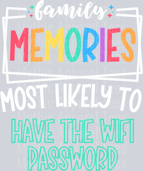 have the wifi password