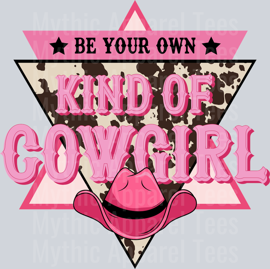 Be your own kind of cowgirl Western