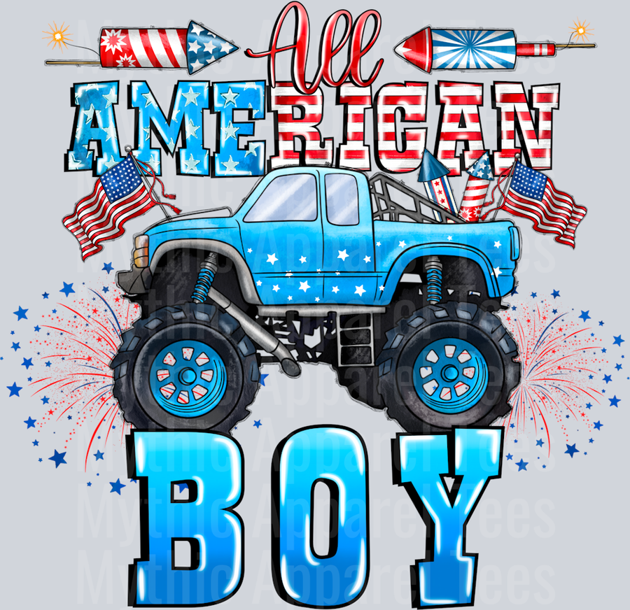 All American Boy Monster Truck