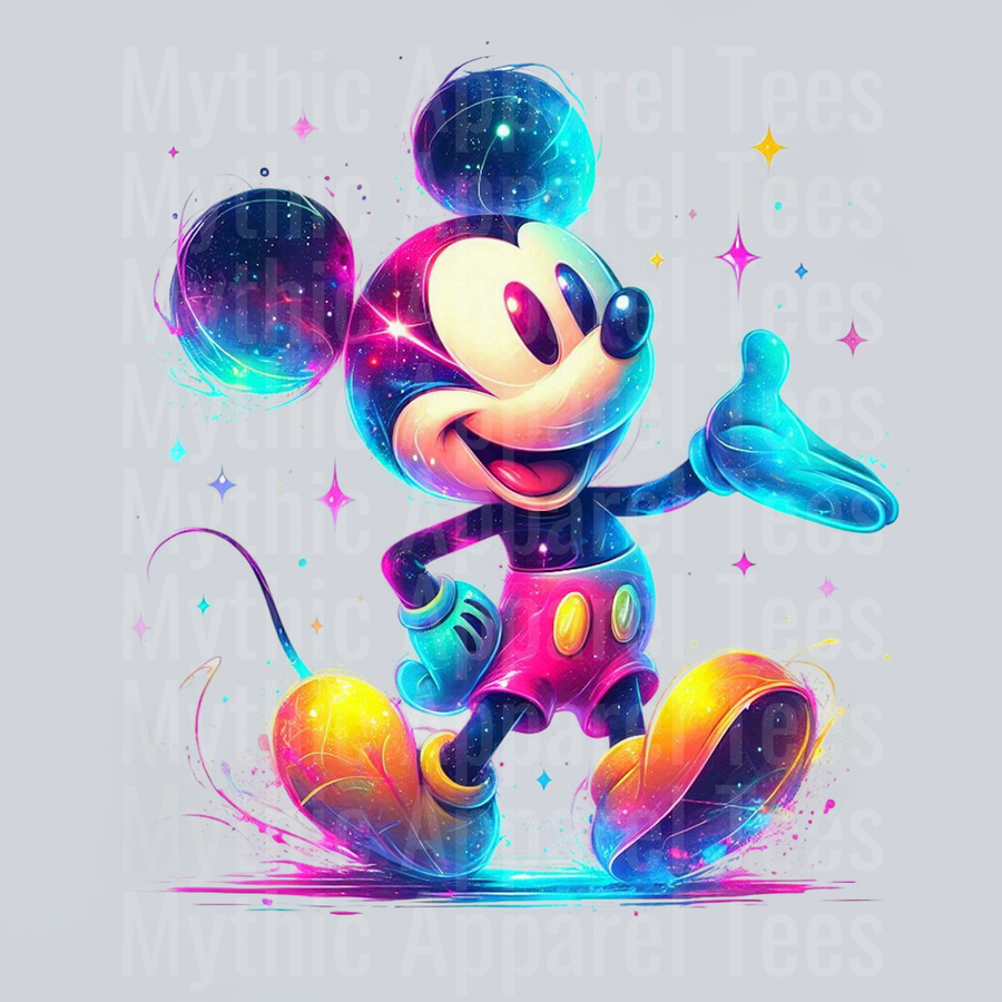 Mickey Mouse 2 Disney Colorful Pop Art Pop Culture Cosmic style
