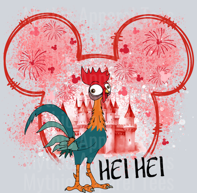 Hei Hei Disney ears Disney Moana DTF Moana Transfers