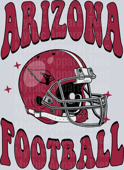 AZ1328 NFL FOOTBALL Arizona Cardinals football custom