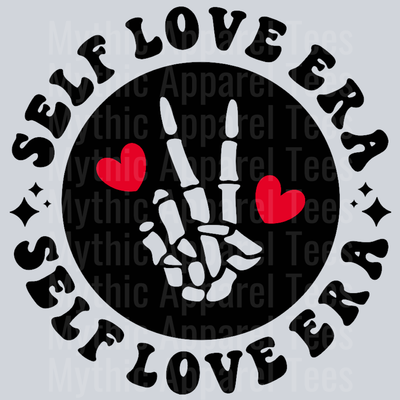 In My Self Love Era Pocket Design Wavy Retro Funny Designs
