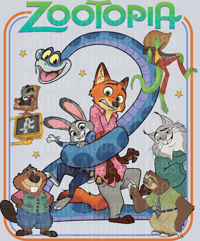 OR 01122025 NHUY Zootopia Disney Frame style