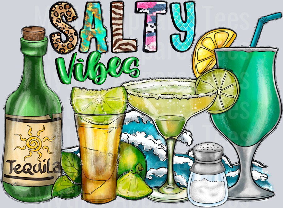 Salty Vibes Drinking Summer