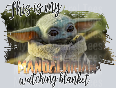 MANDALORIAN Blanket Plain