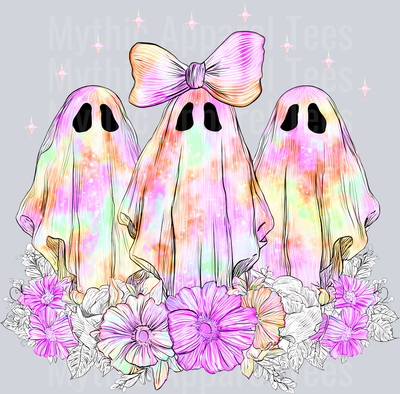 TD Iridescent Ghost PNG, Coquette Halloween Design, Iridescent Ghost Design, Halloween PNG, Girly Halloween Png, Cute Ghost Png, Pumpkin Png