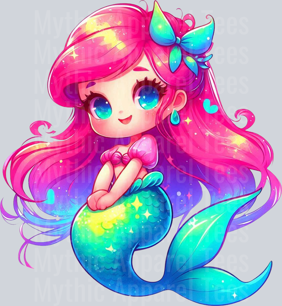 Ariel 2 Disney Princess Colorful Pop Art Pop Culture Cosmic style