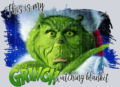 Grinch Blanket
