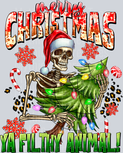 Merry Christmas Ya Filthy Animal